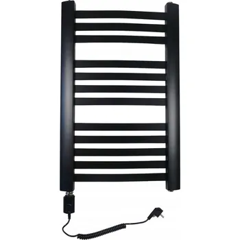 Radiátor Elektrický koupelnový radiátor VINOLLI 600 W 480 x 750 mm černý