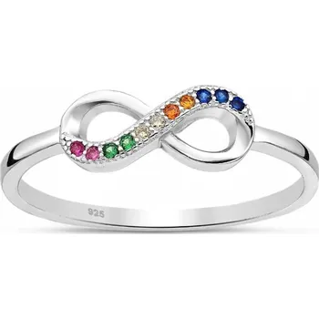 Prsten Stříbrný prsten Ara VÍCEBAREVNÝ 57