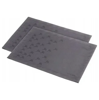 prostírání Prostírání na stůl JOOP! Faded Cornflower 36x48 cm 2 ks Graphite