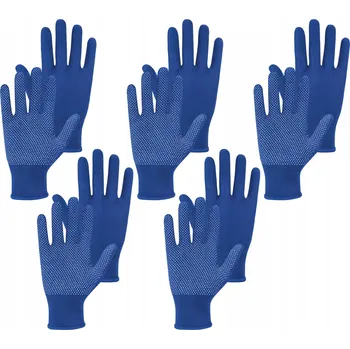 Pracovní rukavice Rukavice 5 párů modré VERGIONIC