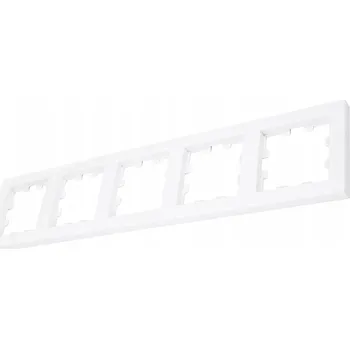 vypínač Pětidílný Rámeček Schrack , bílý