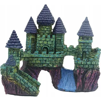 Dekorace do akvária Aqua Nova Dekorace do akvária - Zámek, 15x8x13,5 cm