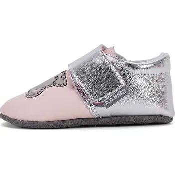 Capáčky D.D.step Barefoot capáčky K1596-51394 růžové Velikost: 6-12m