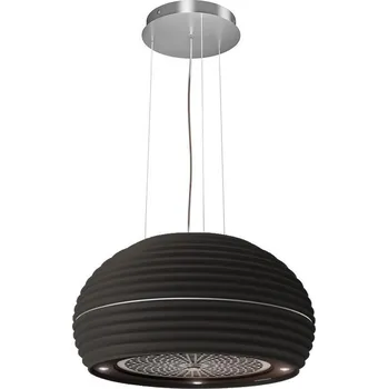 Digestoř Airforce.cz Bowl Crisalide TLC 55 BK ostrůvkové Barva: Černý polymer matný / nerez, Model: Bowl Crisalide TLC 55 BK Bowl Crisalide TLC 55 BK