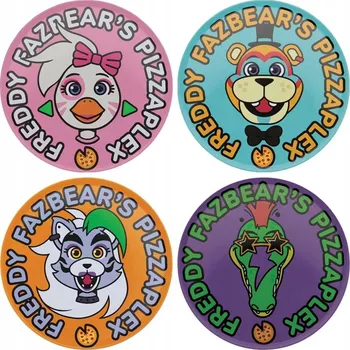 Podtácek Five Nights at Freddy's Podtácky - Sada 4 kusů s potiskem