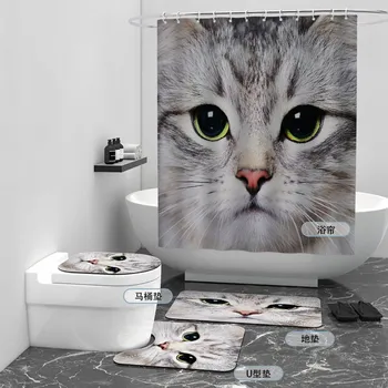 Prostěradlo Textilní sprchový Závěs floraweg 180 x 200 cm