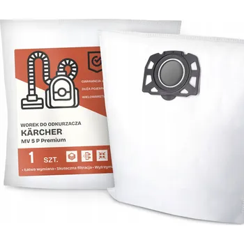 Sáček do vysavače SÁČEK do VYSAVAČE Kärcher MV 5 P Premium SYNTETICKÝ TEXTILNÍ Objemný G9