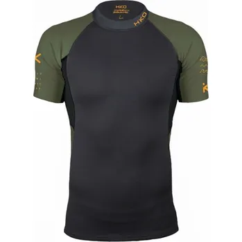 Neoprenový oblek Hiko Sport Symbio neoprenové triko s krátkým rukávem Olive L