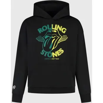 Pánské oblečení Fanouškovská mikina Aston Martin F1 Team edice Rolling Stones M