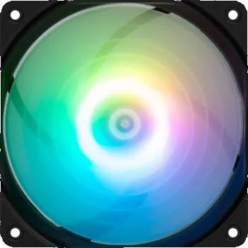 PC ventilátor Zalman Ventilátor ZM-AF 120R ARGB BLACK Ventilátor