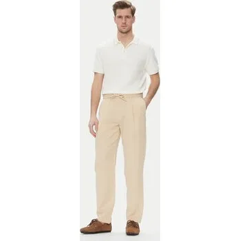 Dámské kalhoty Marciano Guess Kalhoty z materiálu 5GHB03 2310Z Béžová Regular Fit 50