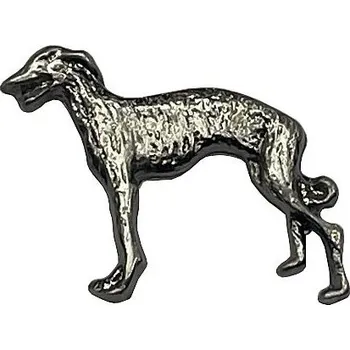 Brož Joker pin do klopy Greyhound Satin Old Silver