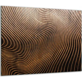 Obraz SKLENĚNÁ OCHRANNÁ DESKA NA SPORÁK 60x52 DŘEVO 7v1