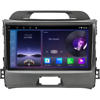 Autorádio Autorádio DVRMedia Kia Sportage 3 Android AUTO/CarPlay / 4G+64G 2-DIN