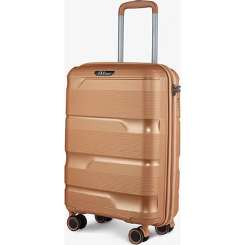 V&V TRAVEL Příruční kufr 55cm Metallo Gold