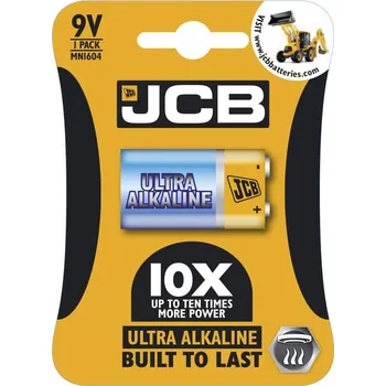 Článková baterie JCB OXI ULTRA alkalická baterie 6LR61/9V, blistr 1 ks