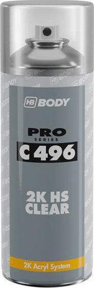 BODY C496 PRO Čirý lak 2K MS+, 400 ml