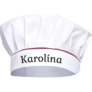 Žertovný předmět GRAVENO Kuchařská čepice s vlastním jménem