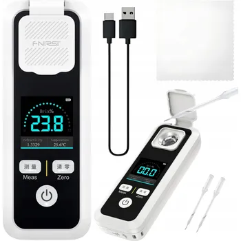 Digitální refraktometr měřič cukru cukroměr ve stupnici Brix Fnirsi JBM-20