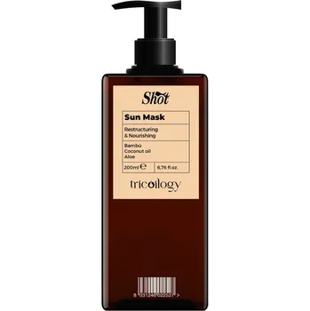 Vlasová regenerace Shot TRICOILOGY Sun Mask - restrukturalizační a výživná maska, 200 ml