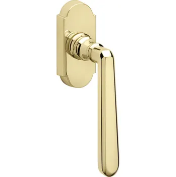 Okenní klika GRUNDMANN okenní klika ALT-WIEN 904HA - 7x35, mosaz leštěná