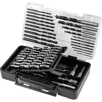 Sada nářadí Graphite Sada vrtáků a bitů, nástrčné hlavice, 66 ks