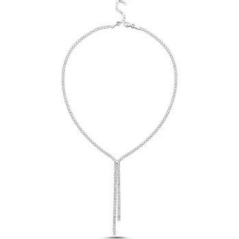 Řetízek Olivie Stříbrný tenisový náhrdelník 9545 Ag 925; ≤12 g.