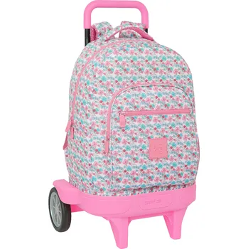 Školní batoh Školní batoh na kolečkách Safta MOOS "Flowers" - 33 L