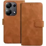 ForCell pouzdro Tender Book pro Xiaomi Redmi Note 14S, Redmi Note 13 Pro LTE, Poco M6 Pro LTE hnědá hnědá 5903396281068