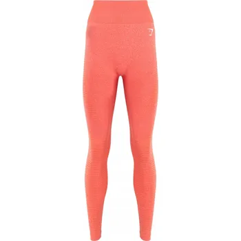 Dámské tréninkové legíny Gymshark Vital Seamless oranžové / melírované, velikost M