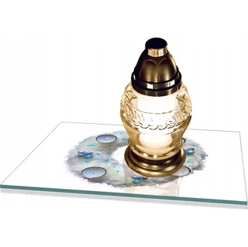 Obraz Podstavec na HŘBITOV POMNÍK motiv Vánoční Věnec 40x30cm + gumové nožičky