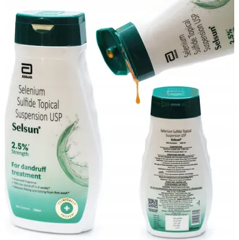 Šampon Selsun Selenium 2,5% Abbott Šampon proti lupům, na lupénku a seboroickou dermatitidu (LZS) 120 ml