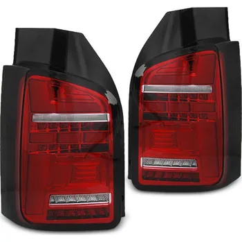 Zadní světlomet Zadní světla LED s LED dynamickým blinkrem VW T6 15-19 křídlové dveře - červené