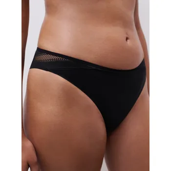 Souprava dámského spodního prádla Tanga CHANTELLE (914G0-02), Barva černá, Velikost M