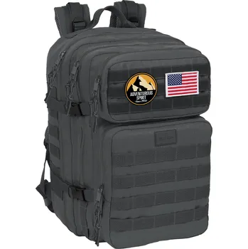 turistický batoh Stylový taktický batoh Safta Basic – šedý – 33 L