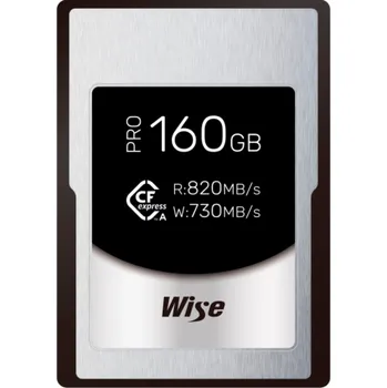 Paměťová karta Wise CFexpress Type A PRO 160GB R:820MBs W:730MBs WI-CFX-A160P