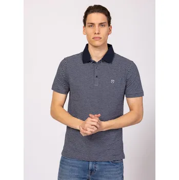 Pánské polo triko Heavy Tools DEWITT T20030S2501 Navy Velikost: XXL