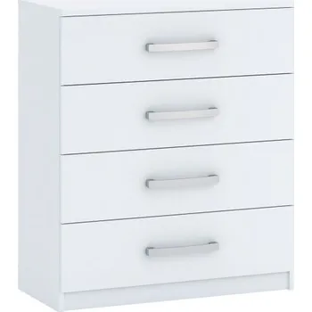 Komoda Nábytek PEGAS s.r.o. Komoda MORTY 4S, Bílá