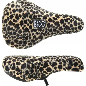 Sedlo na kolo BMX Sedlo Bone Deth Vibrator Leopard Mid Pivotal