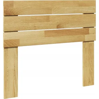 Čelo postele 75 cm masivní dubové dřevo