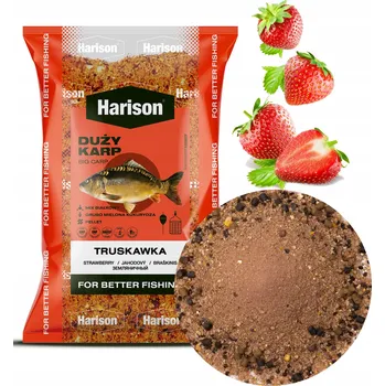 Návnadová surovina Návnada Harison Velký kapr - Jahoda 3 kg