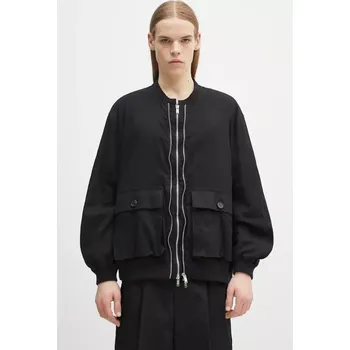 Pánská softshellová bunda Bavlněná bunda Undercover Blouson černá barva, přechodná, UC1E4206.2, L, 99X