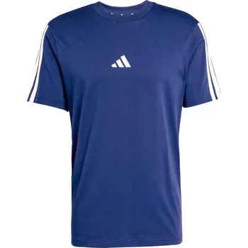 Pánské Tričko s krátkým rukávem ADIDAS M 3S SJ T B JW1950 – Tmavě modrá XXL