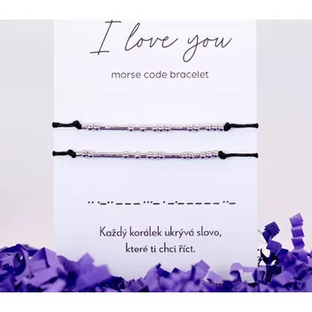 Náramek Provázkové náramky pro páry - MORZEOVKA II