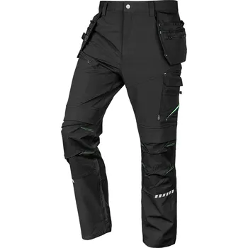 Pánské kalhoty NEO TOOLS Pracovní kalhoty Mix&Match, 4cestný streč, s pouzdry, Cordura, černé Velikost: XL