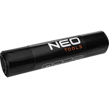 Pytle na odpadky NEO TOOLS Stavební pytle 120 l, černé, 10 kusů, 70 mic