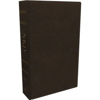 NKJV Study Bible, Premium Calfskin Leather, Brown, Full-Color, Comfort Print – Thomas Nelson (EN)