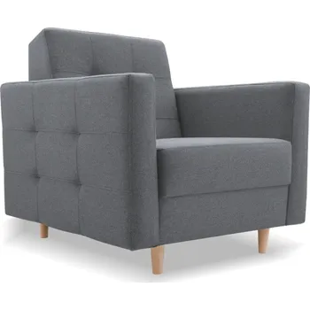 Křeslo Křeslo GODIVO Tmavě šedé, Norn 15