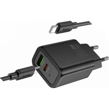 Rychlá USB-C GaN 30W nabíječka s kabelem pro Motorola Moto G60