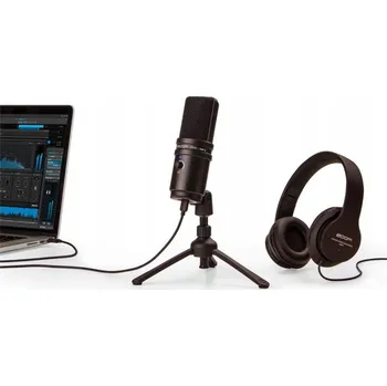 Mikrofon Zoom ZUM-2 PMP USB mikrofon pro podcasty + sluchátka